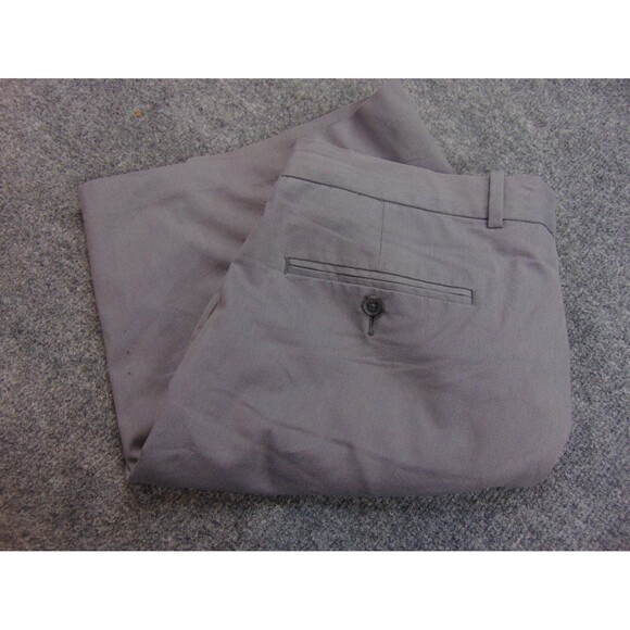 Nordstrom Shorts‎ Mens 36 Gray Flat Front Casual Dress Chino Style Pockets - Picture 1 of 11